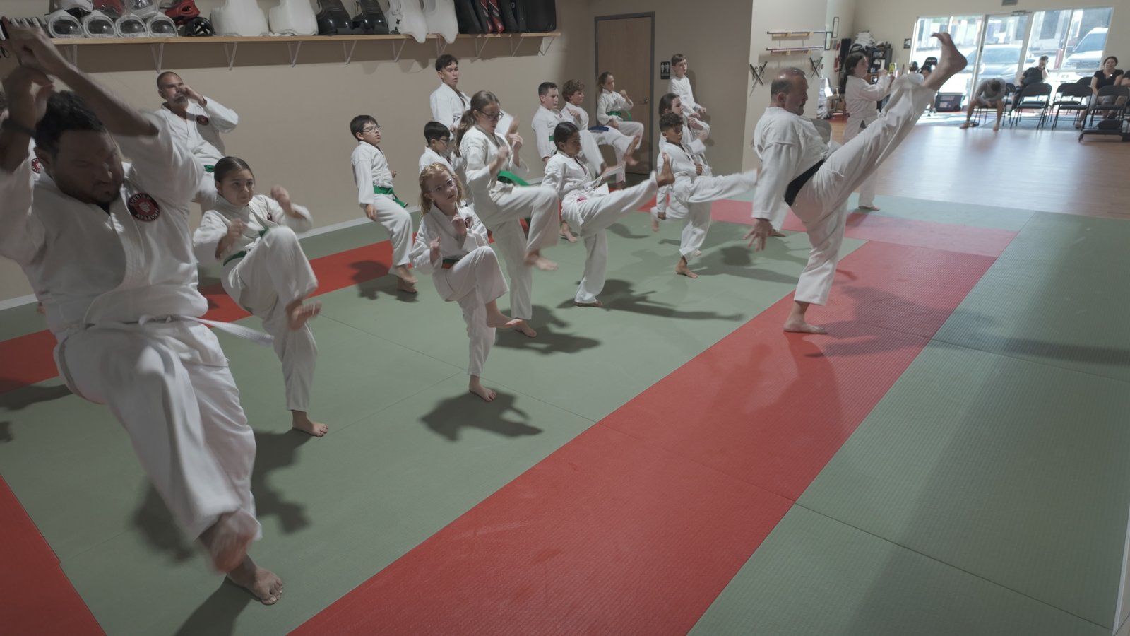 class side kick drill